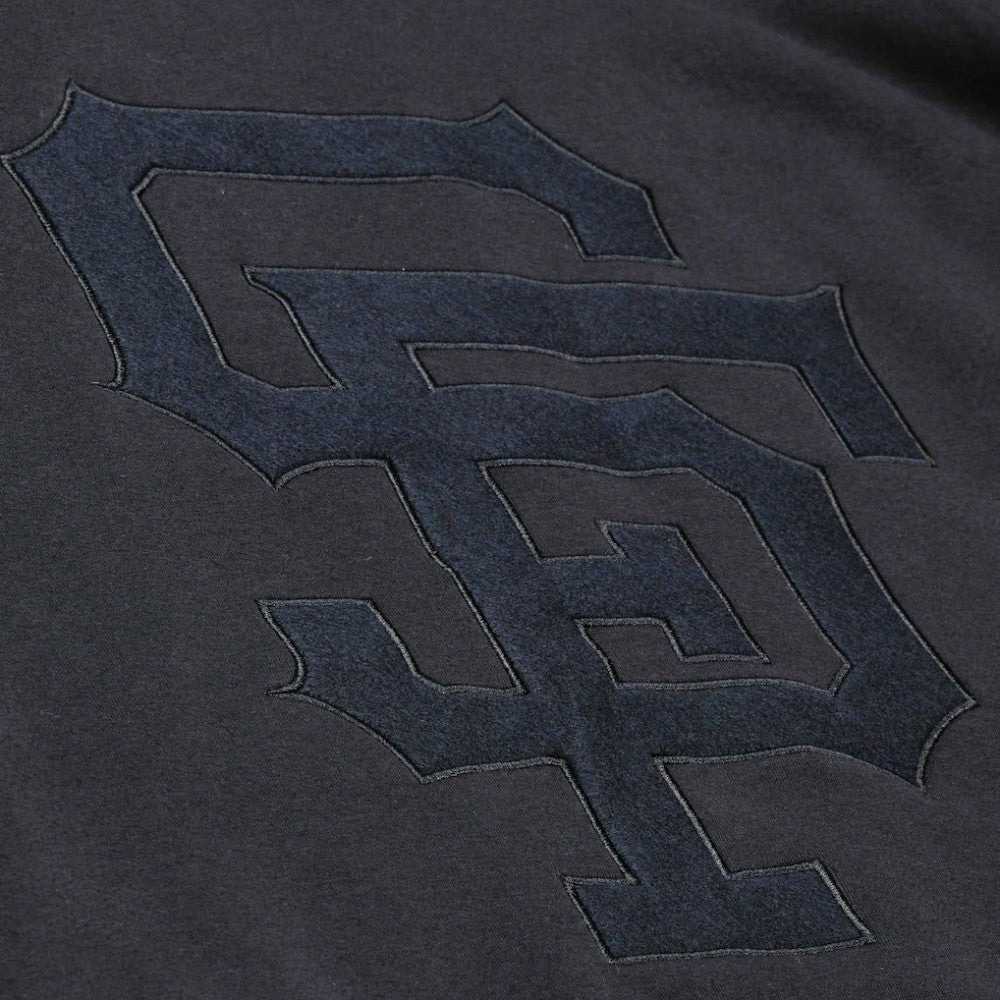 San Francisco Giants Mitchell & Ness Phantom Fleece Crewneck Sweatshirt - Black Sweatshirts