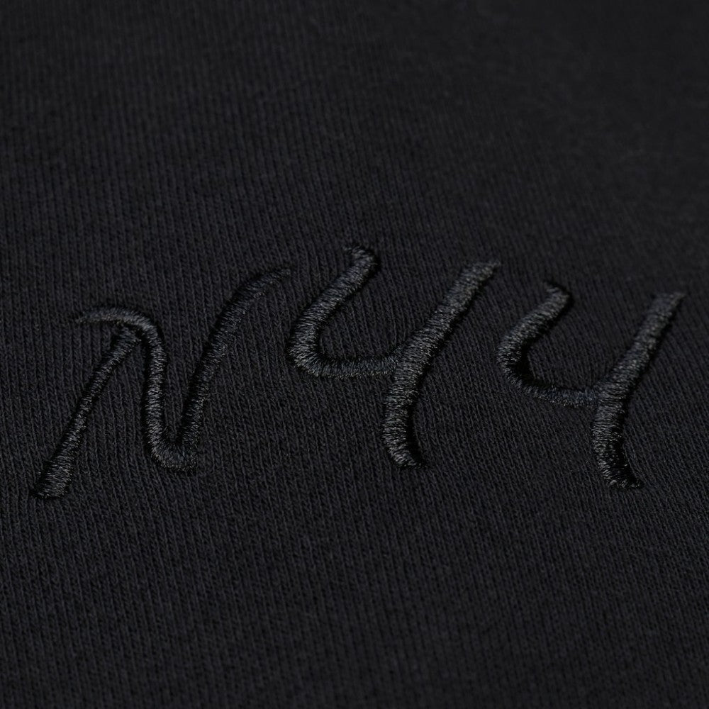 New York Yankees Mitchell & Ness Phantom Fleece Crewneck Sweatshirt - Black Sweatshirts