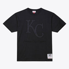 Kansas City Royals Mitchell & Ness Cooperstown Collection Phantom T-Shirt - Black T-shirts