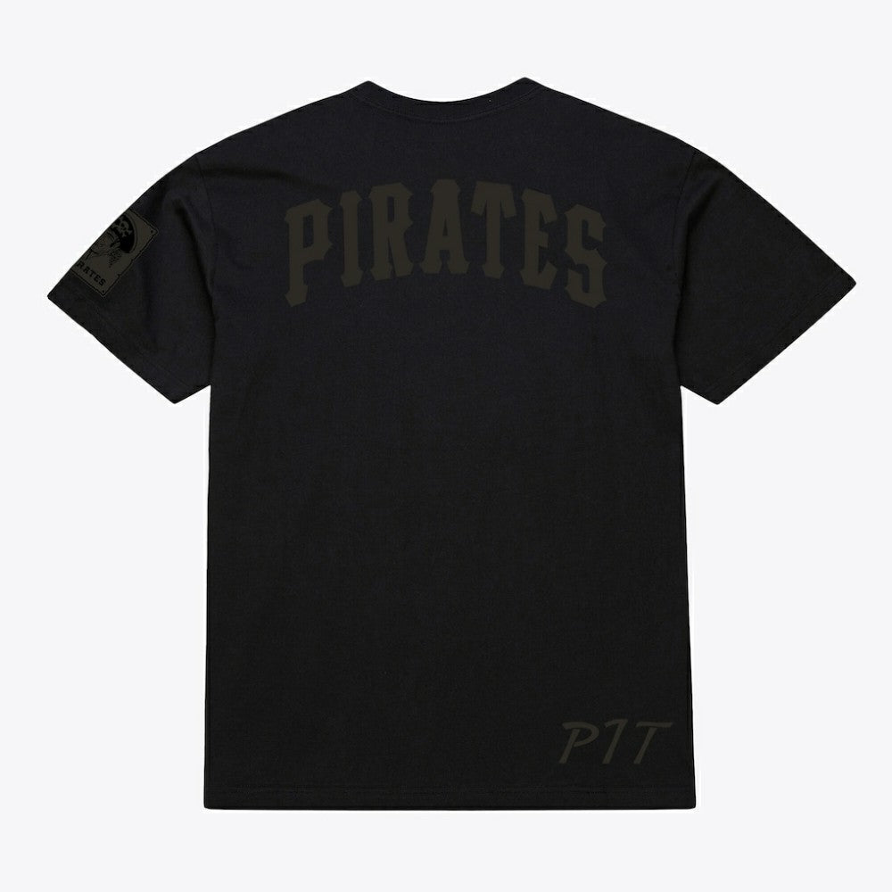 Pittsburgh Pirates Mitchell & Ness Cooperstown Collection Phantom T-Shirt - Black T-shirts