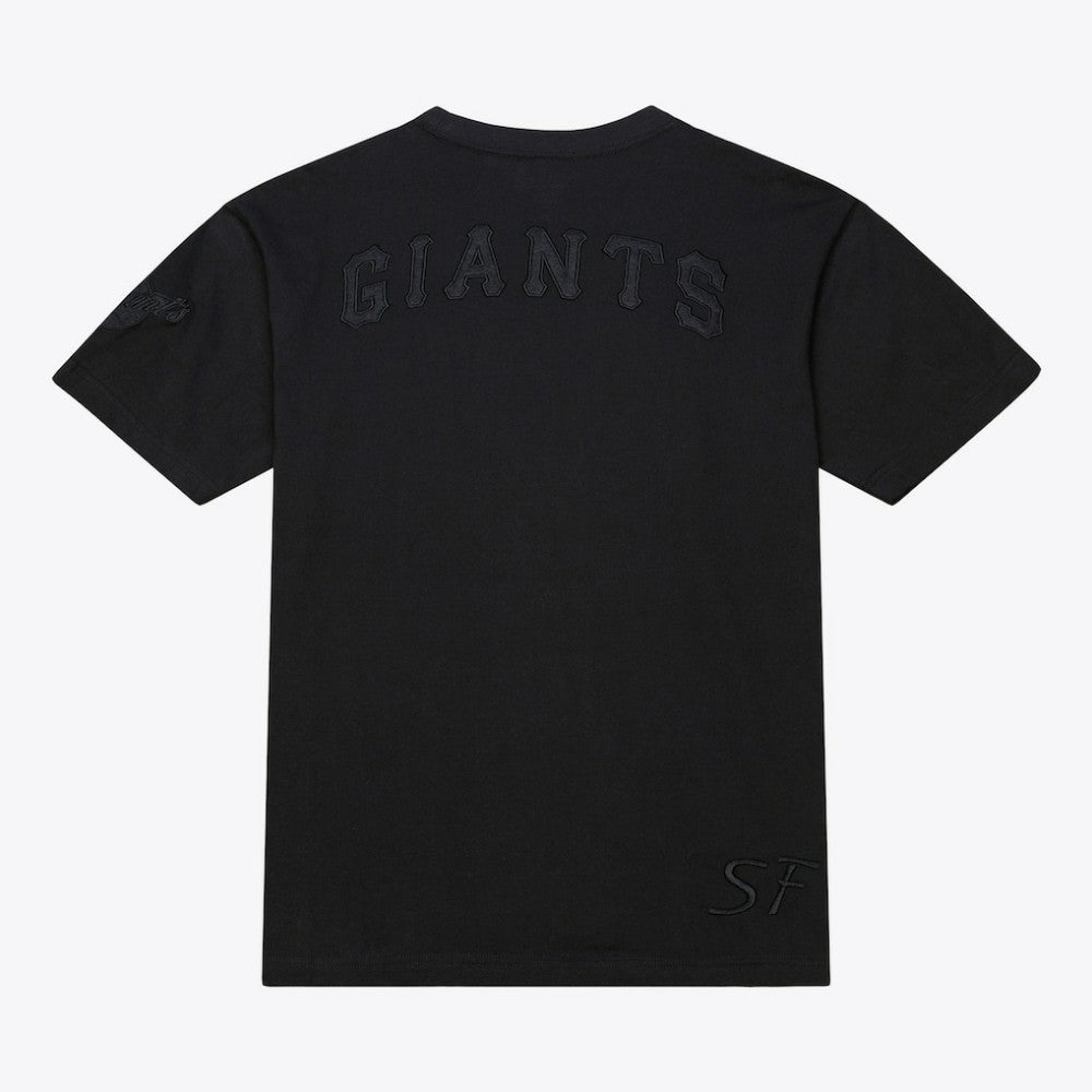 San Francisco Giants Mitchell & Ness Cooperstown Collection Phantom T-Shirt - Black T-shirts