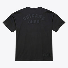 Chicago Cubs Mitchell & Ness Cooperstown Collection Phantom T-Shirt - Black T-shirts
