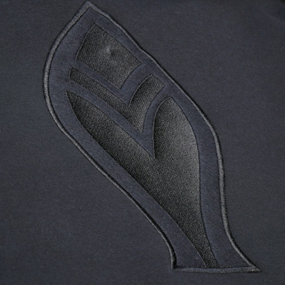 Atlanta Braves Mitchell & Ness Phantom Fleece Hoodie - Black Hoodies