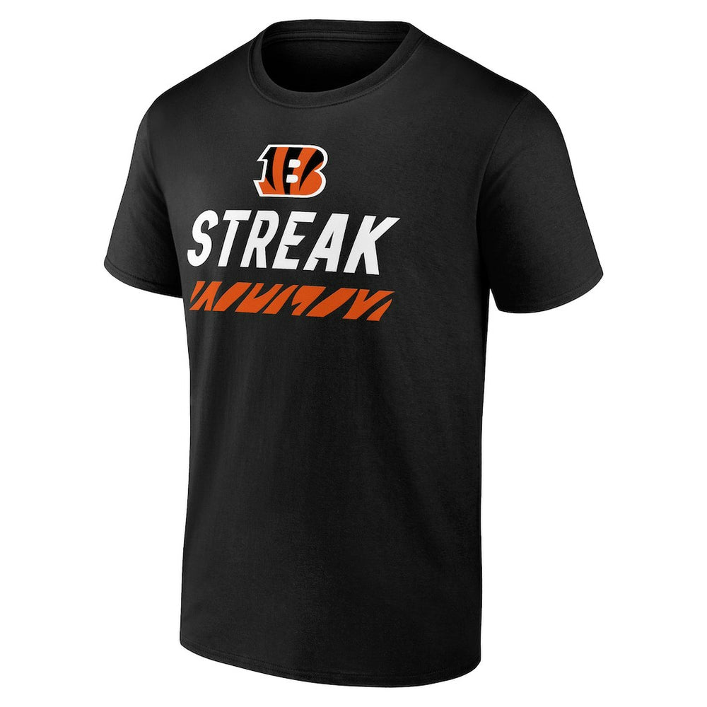 Cincinnati Bengals Streak T-Shirt Black