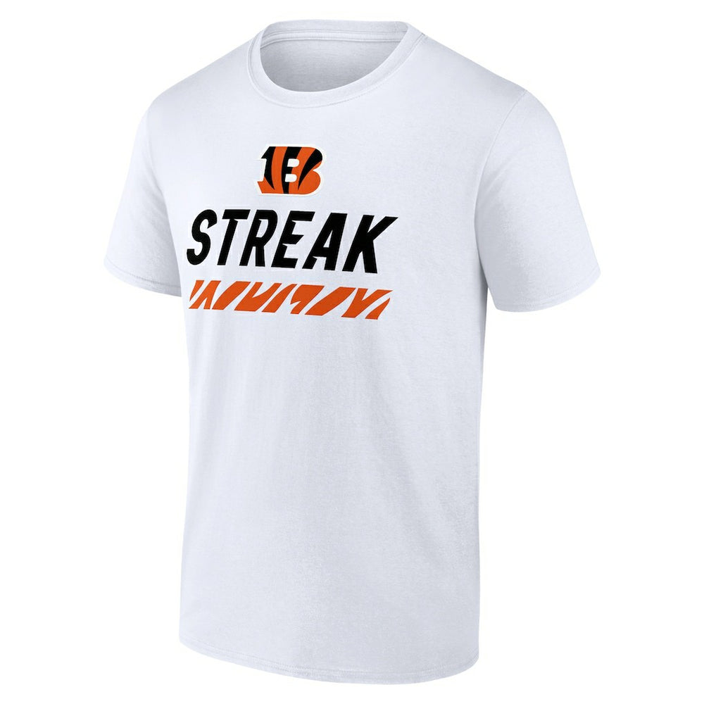 Cincinnati Bengals Streak T-Shirt White