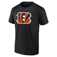Ja'Marr Chase Cincinnati Bengals Icon Name & Number T-Shirt Black