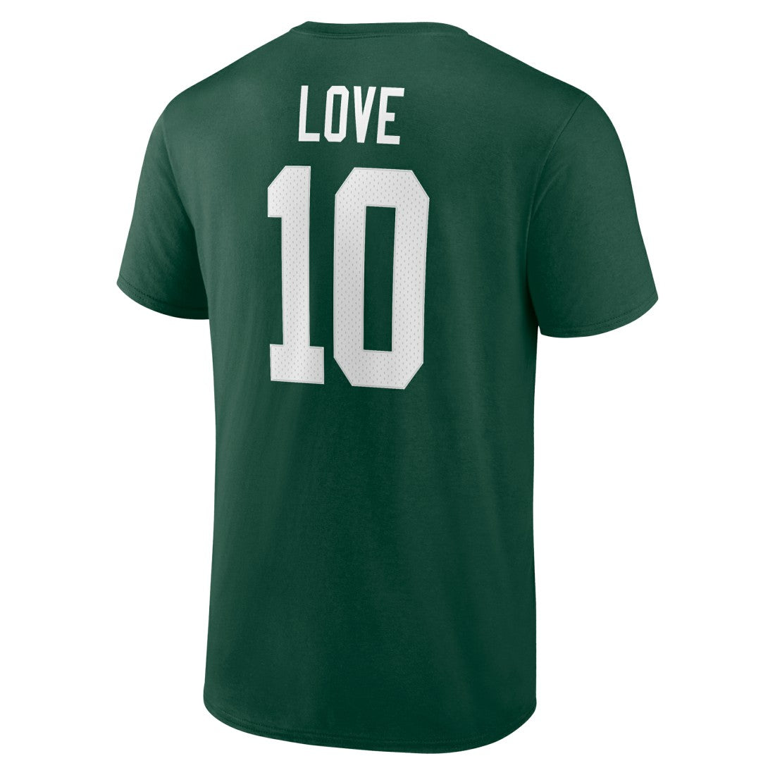 Jordan Love Green Bay Packers Icon Name & Number T-Shirt Green