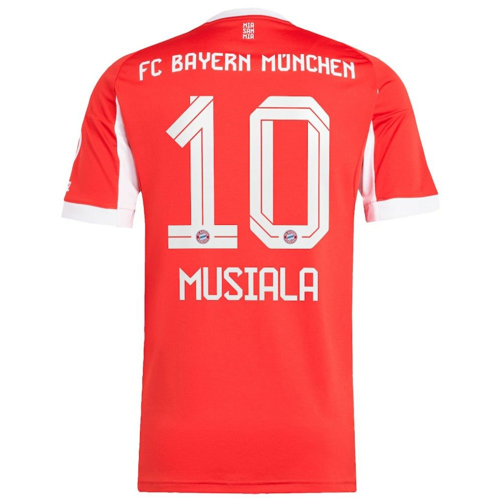 Jamal Musiala Bayern Munich Home 2025/26 Replica Player Jersey Red