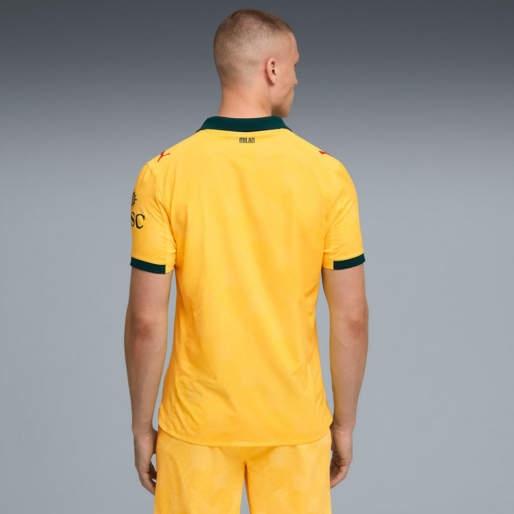 AC Milan 2025/26 Third Jersey Yellow