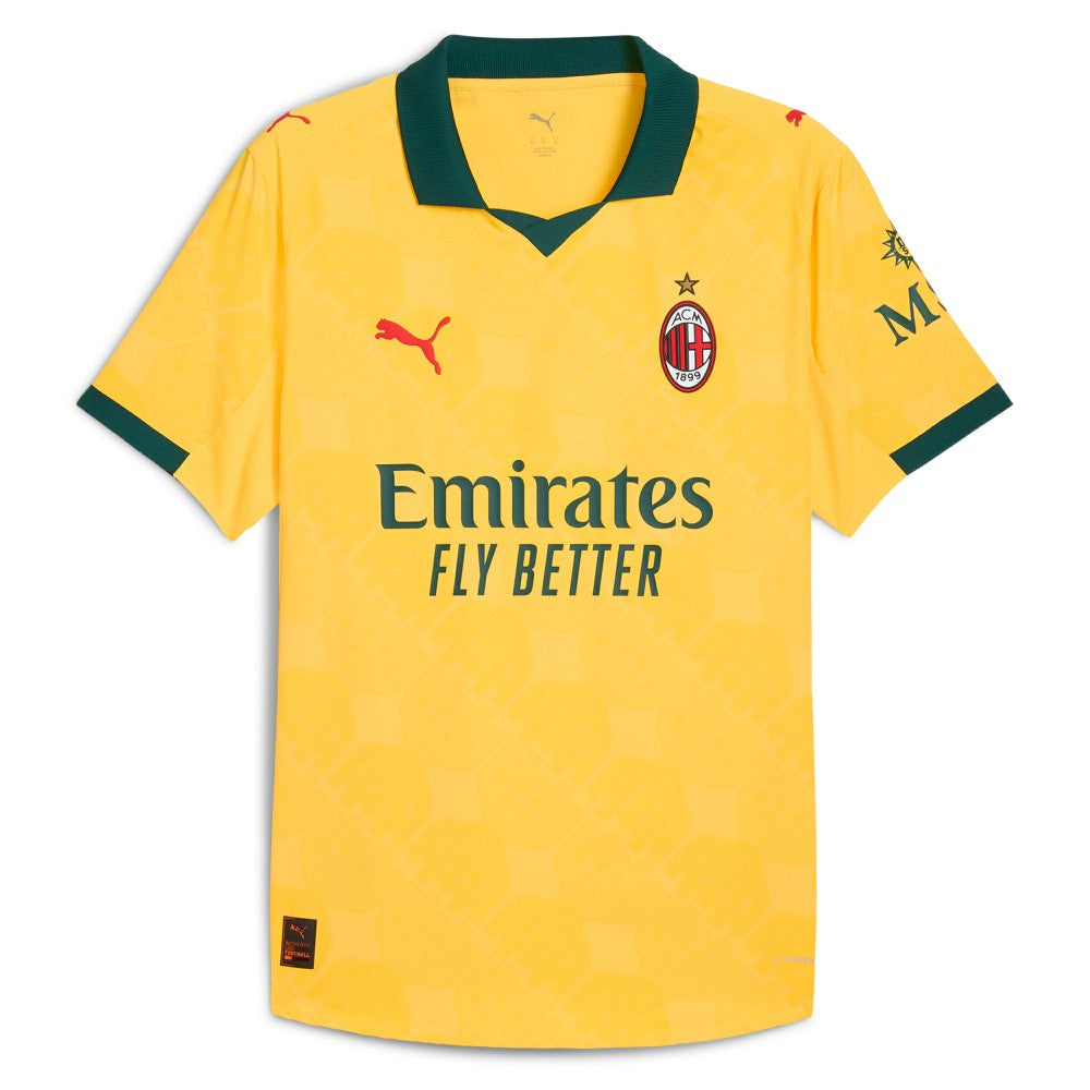 AC Milan 2025/26 Third Jersey Yellow