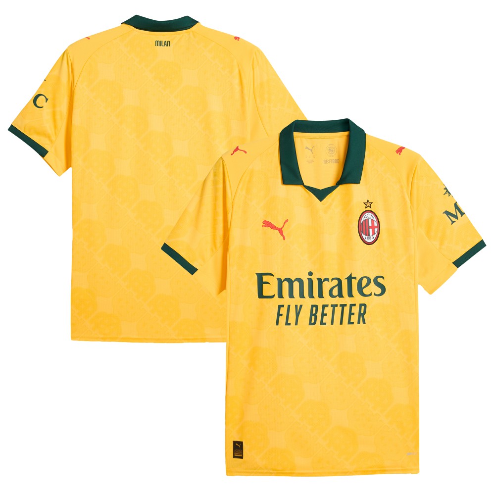 AC Milan 2025/26 Third Replica Jersey Yellow