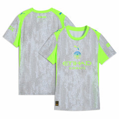 Manchester City Women's 2025/26 Third Replica Jersey Green/Neon Green sale