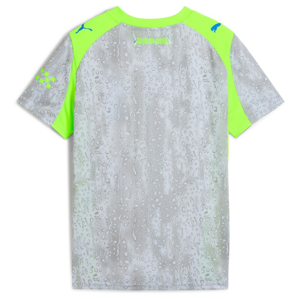 Manchester City Youth 2025/26 Third Replica Jersey Green/Neon Green