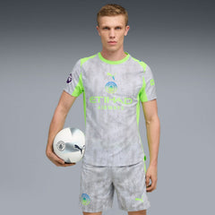 Manchester City 2025/26 Third Jersey Green/Neon Green