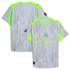 Manchester City 2025/26 Third Jersey Green/Neon Green