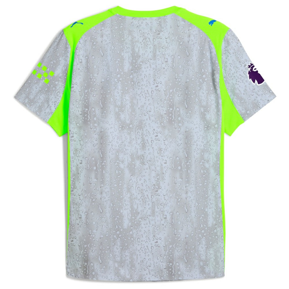 Manchester City 2025/26 Third Jersey Green/Neon Green
