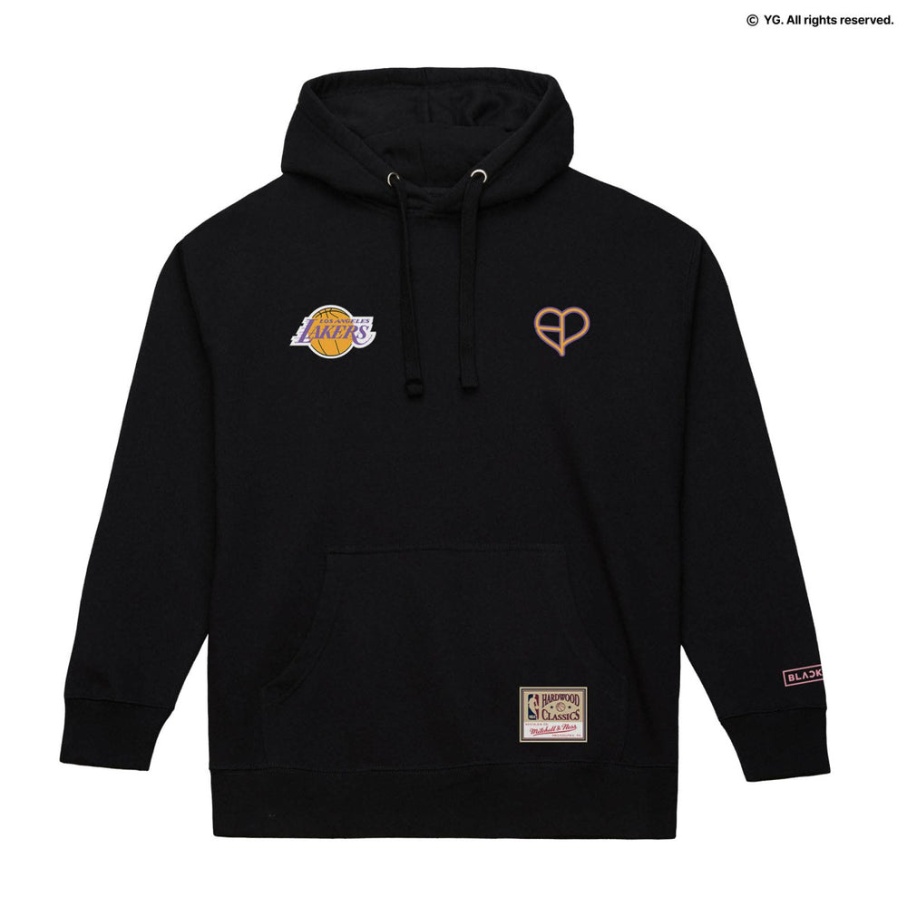 Los Angeles Lakers x BLACKPINK Pullover Hoodie Black Limited Edition