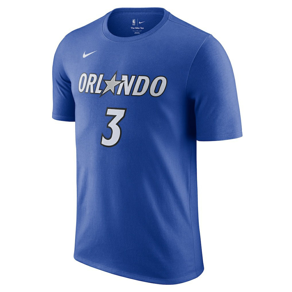 Desmond Bane Orlando Magic Icon Edition Name & Number T-Shirt Blue