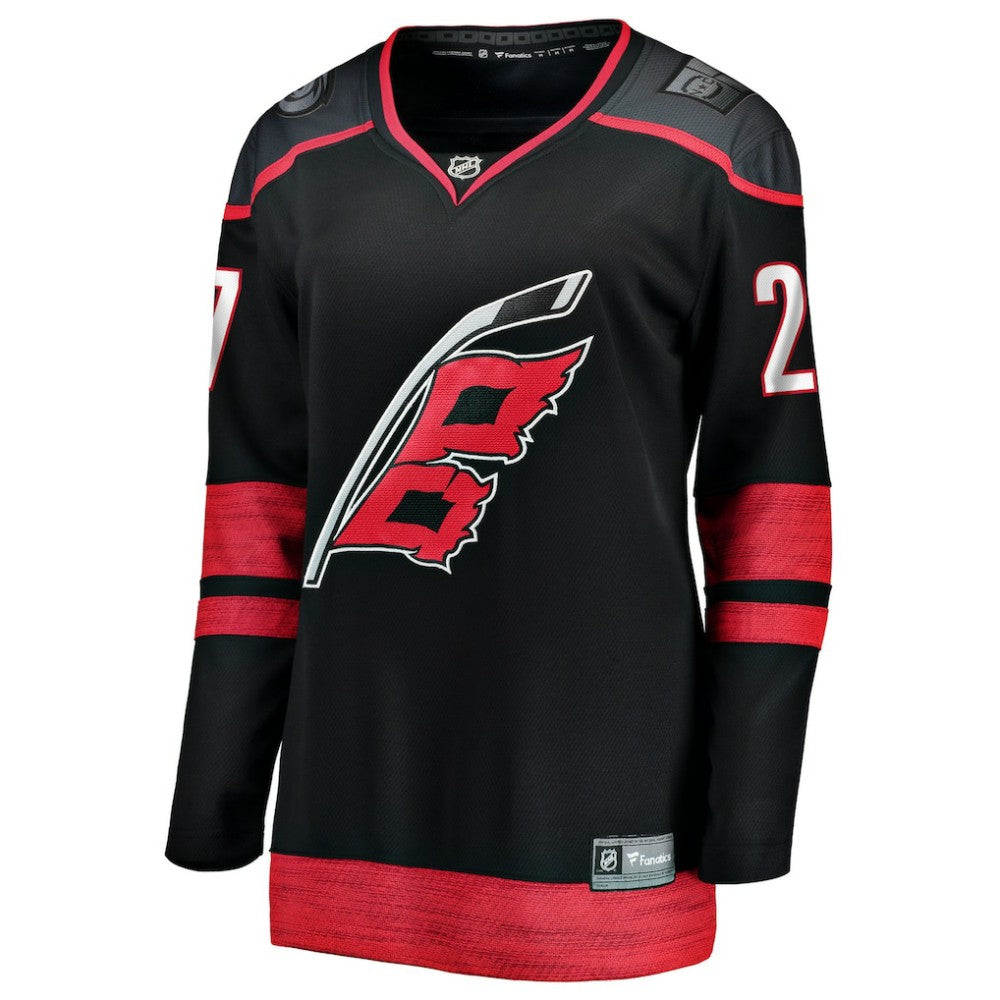 NHL Nikolaj Ehlers Carolina Hurricanes Fanatics Women's Home Breakaway Jersey - Black