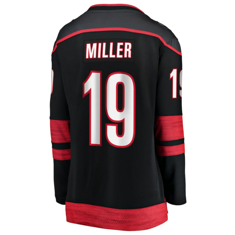 NHL K'Andre Miller Carolina Hurricanes Fanatics Women's Home Breakaway Jersey - Black