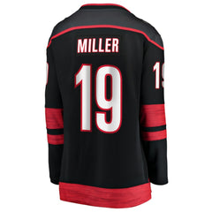 NHL K'Andre Miller Carolina Hurricanes Fanatics Women's Home Breakaway Jersey - Black