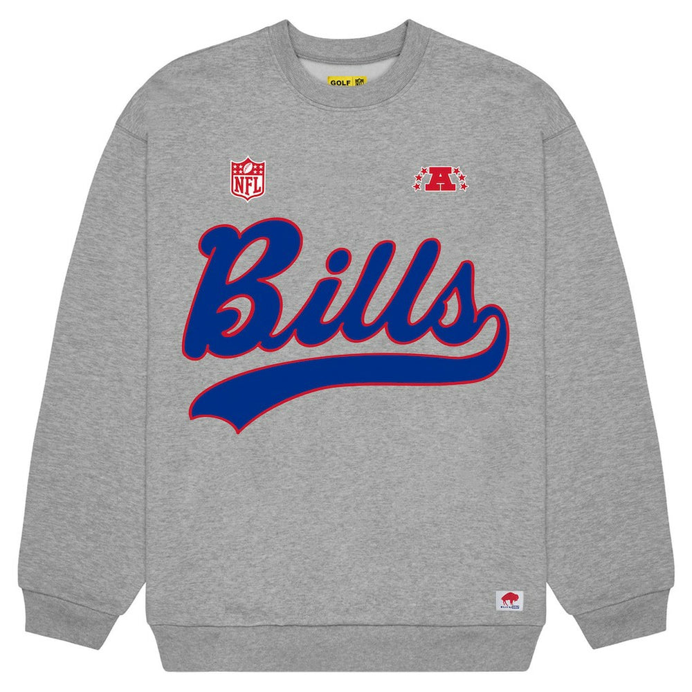 Buffalo Bills Golf Wang Unisex Sweatshirt Heather Gray