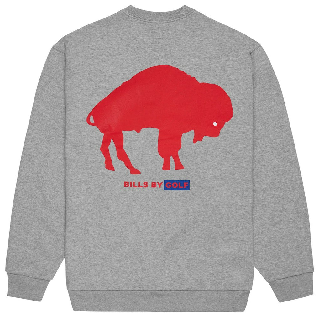 Buffalo Bills Golf Wang Unisex Sweatshirt Heather Gray