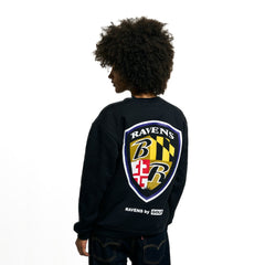 Baltimore Ravens Golf Wang Unisex Sweatshirt Black