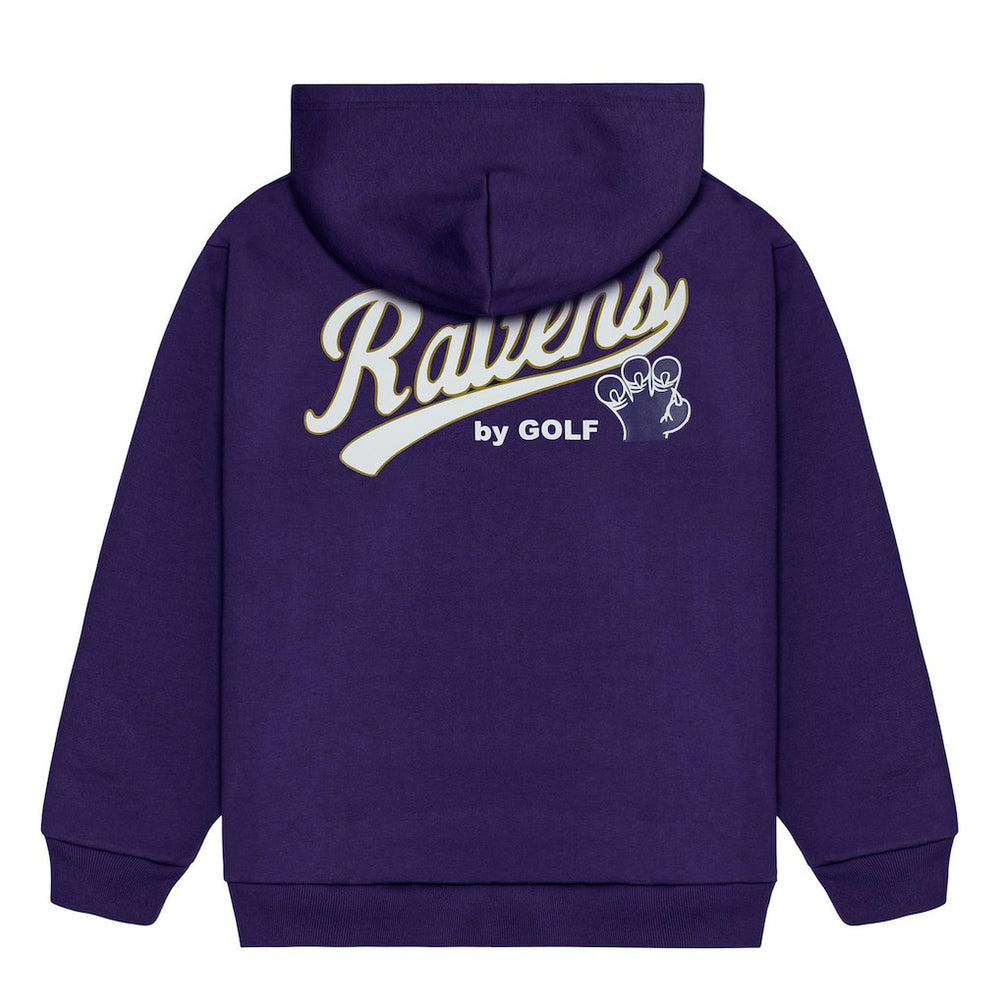 Baltimore Ravens Golf Wang Unisex Cutout Hoodie Purple