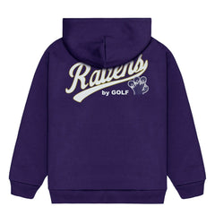 Baltimore Ravens Golf Wang Unisex Cutout Hoodie Purple
