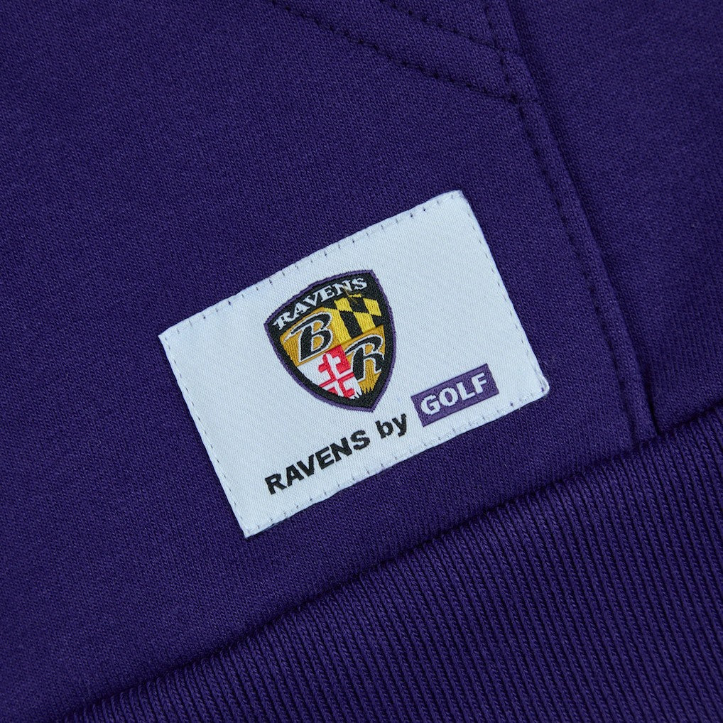 Baltimore Ravens Golf Wang Unisex Cutout Hoodie Purple