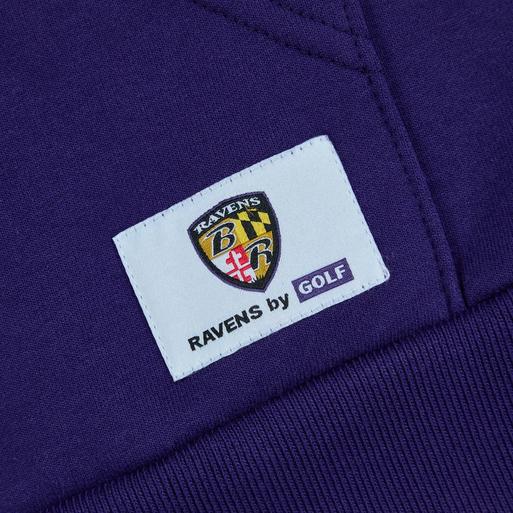 Baltimore Ravens Golf Wang Unisex Cutout Hoodie Purple