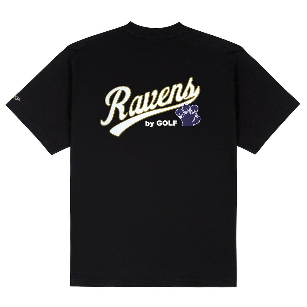 Baltimore Ravens Golf Wang Unisex Cutout T-Shirt Black