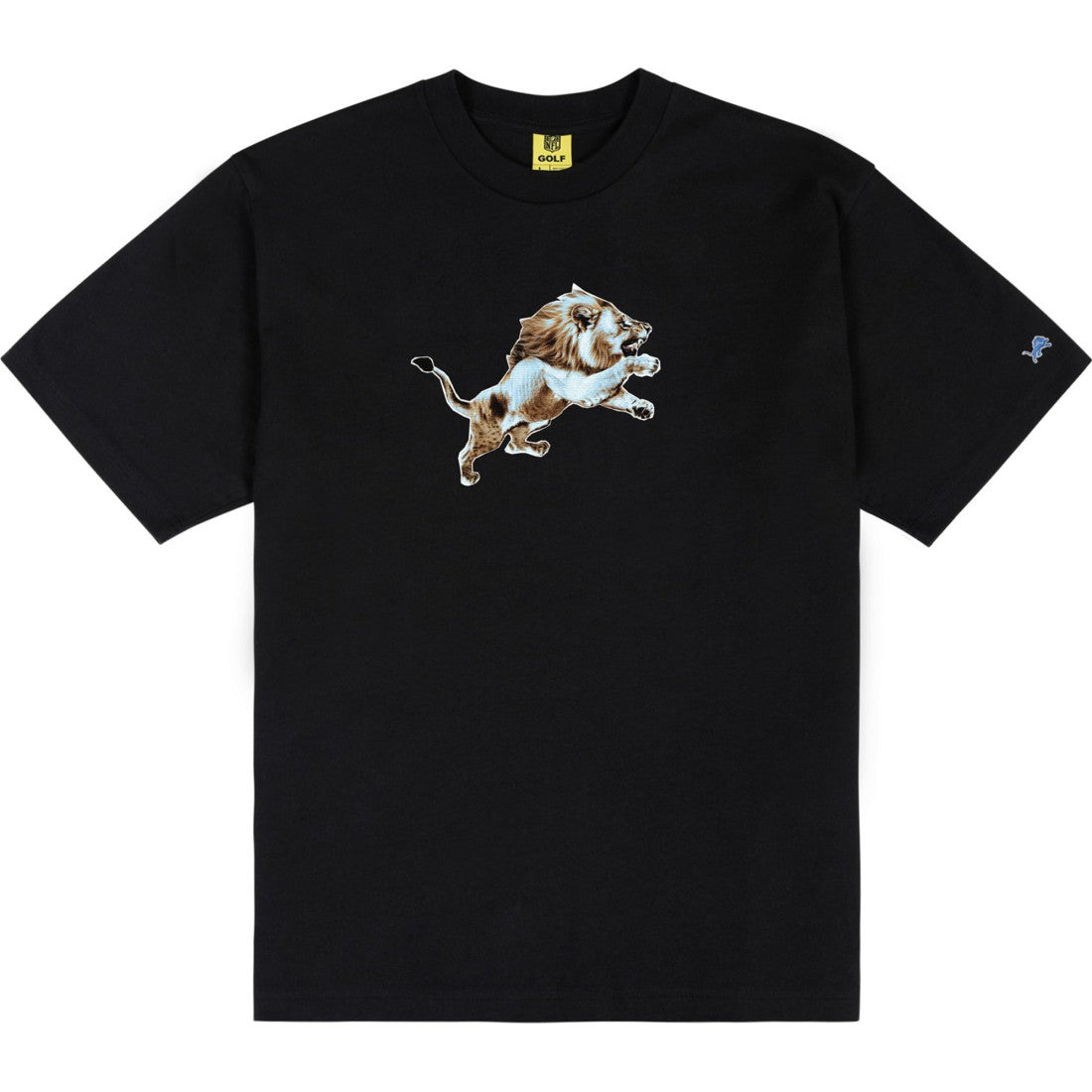 Detroit Lions Golf Wang Unisex Cutout T-Shirt Black