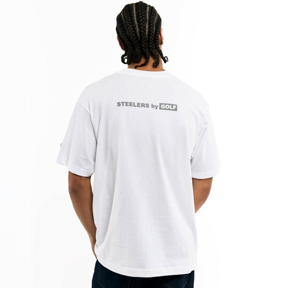 Pittsburgh Steelers Golf Wang Unisex Cutout T-Shirt White