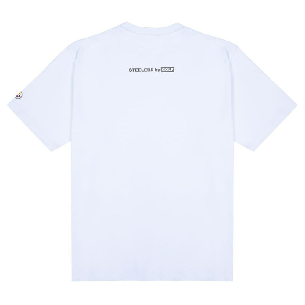 Pittsburgh Steelers Golf Wang Unisex Cutout T-Shirt White