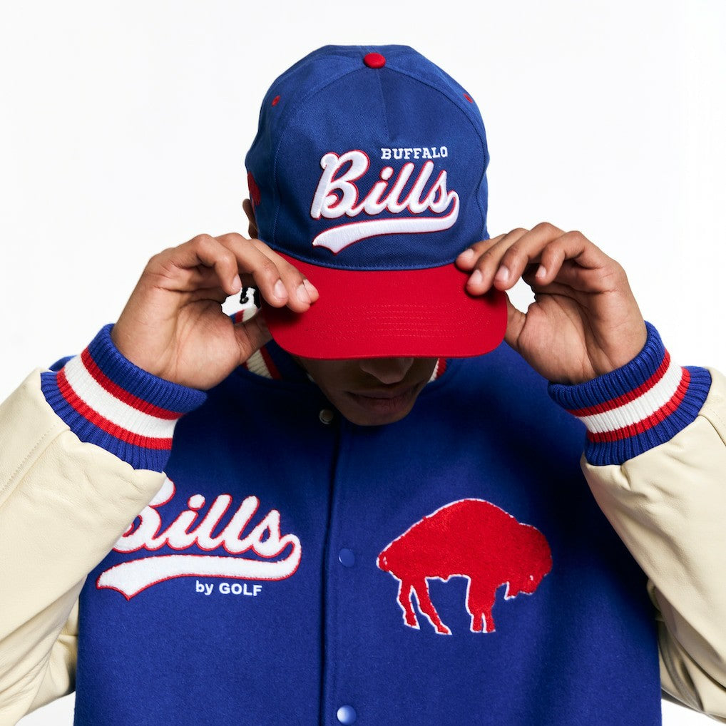 Buffalo Bills Golf Wang Unisex Snapback Hat Royal/Red