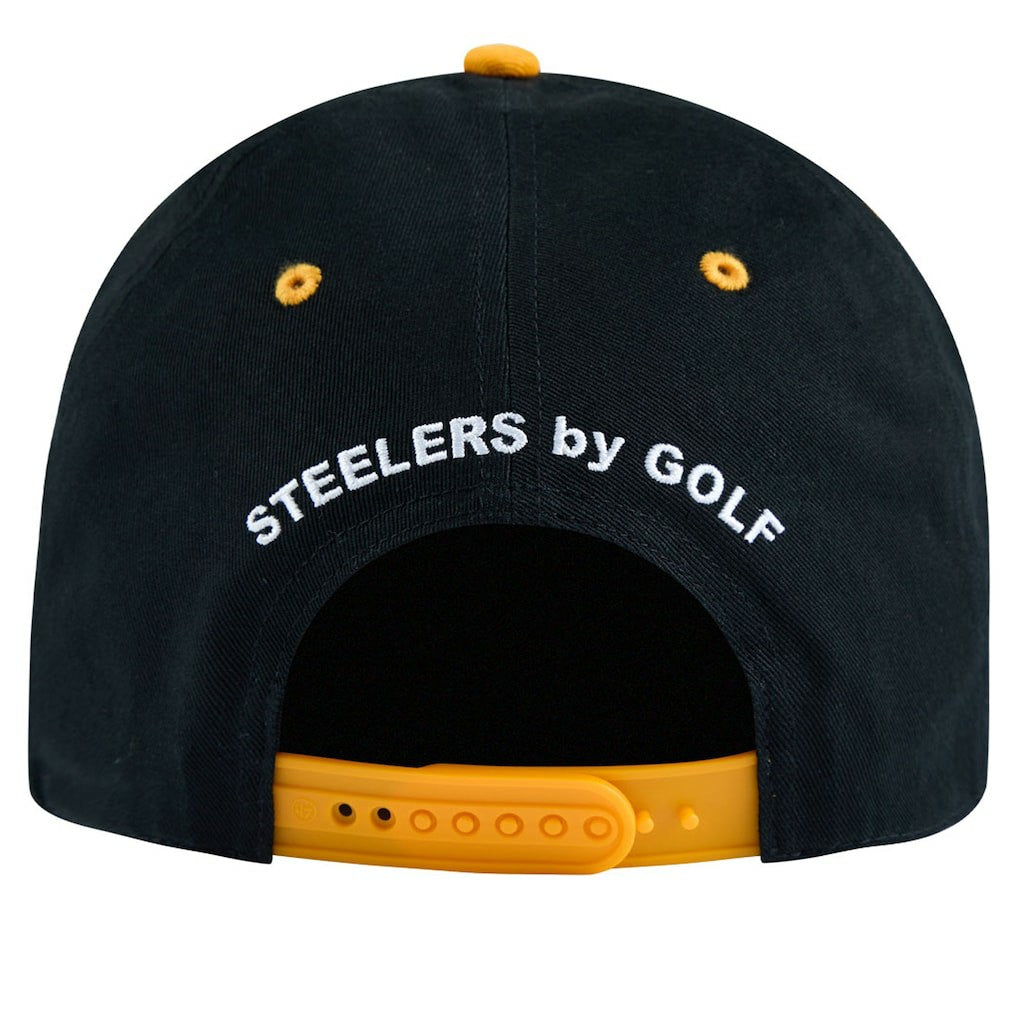 Pittsburgh Steelers Golf Wang Unisex Snapback Hat Black/Gold