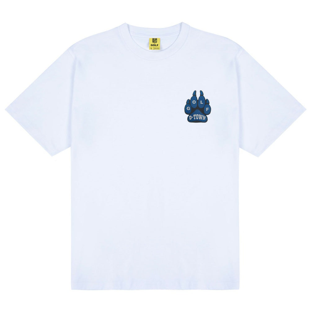 Detroit Lions Golf Wang Unisex Foam Paw T-Shirt White