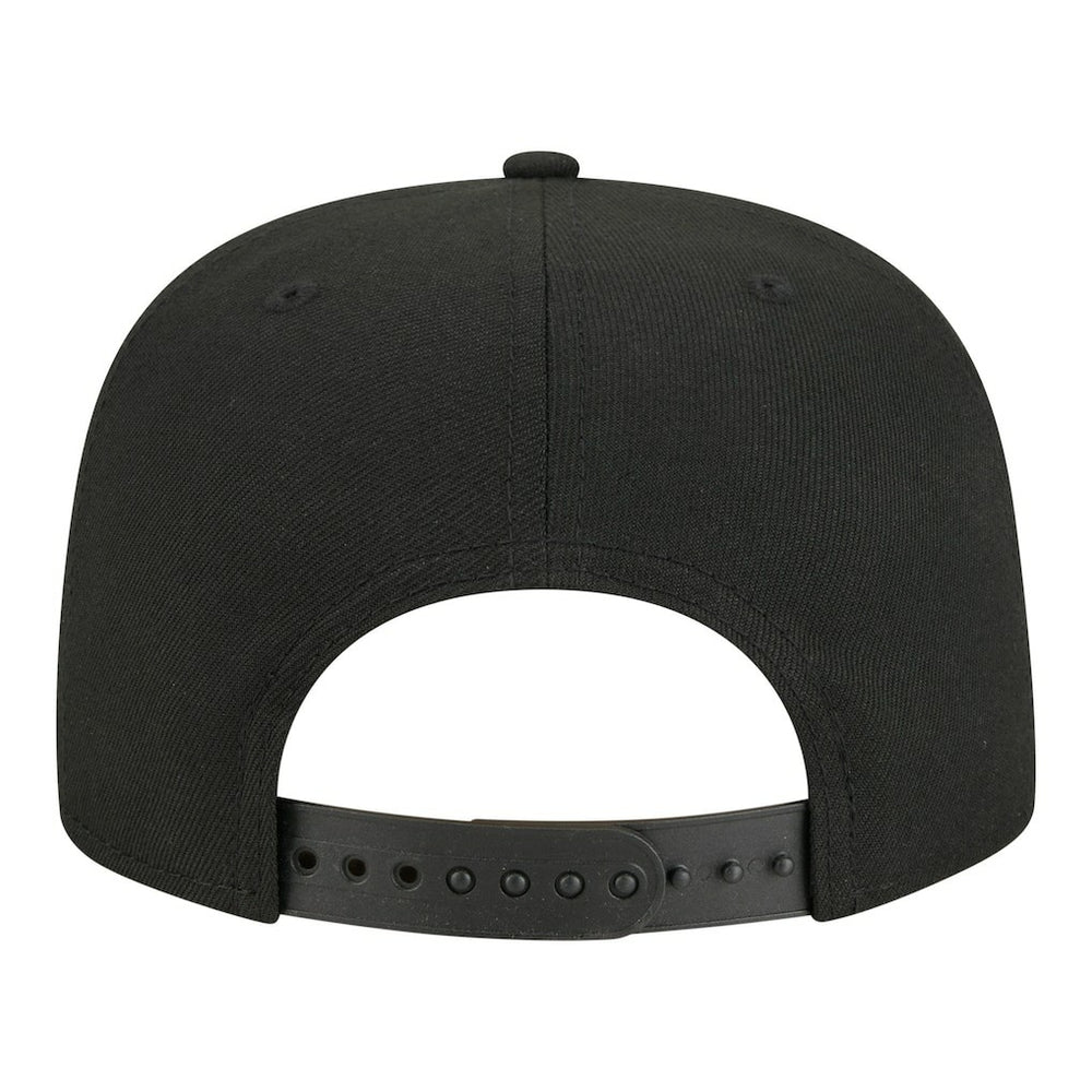 San Francisco 49ers New Era Super Bowl Ring 9FIFTY A-Frame Adjustable Hat Black