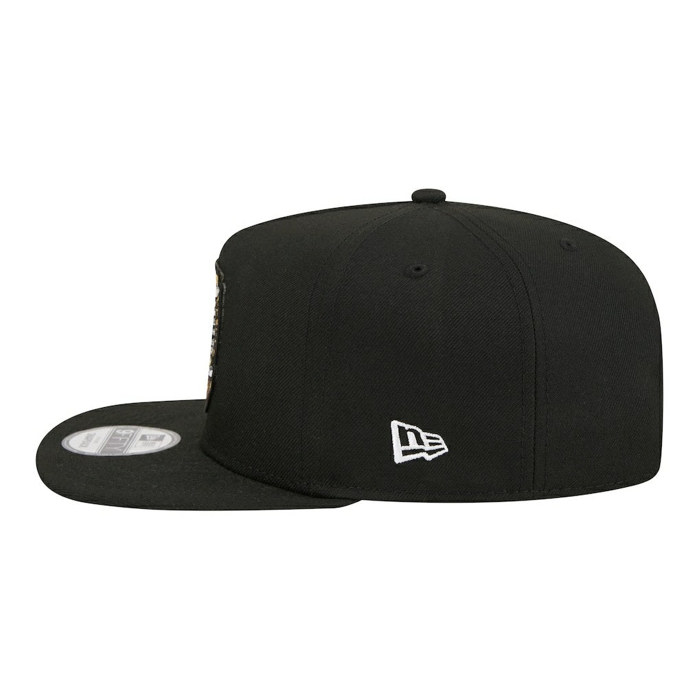 Philadelphia Eagles New Era Super Bowl Ring 9FIFTY A-Frame Adjustable Hat Black