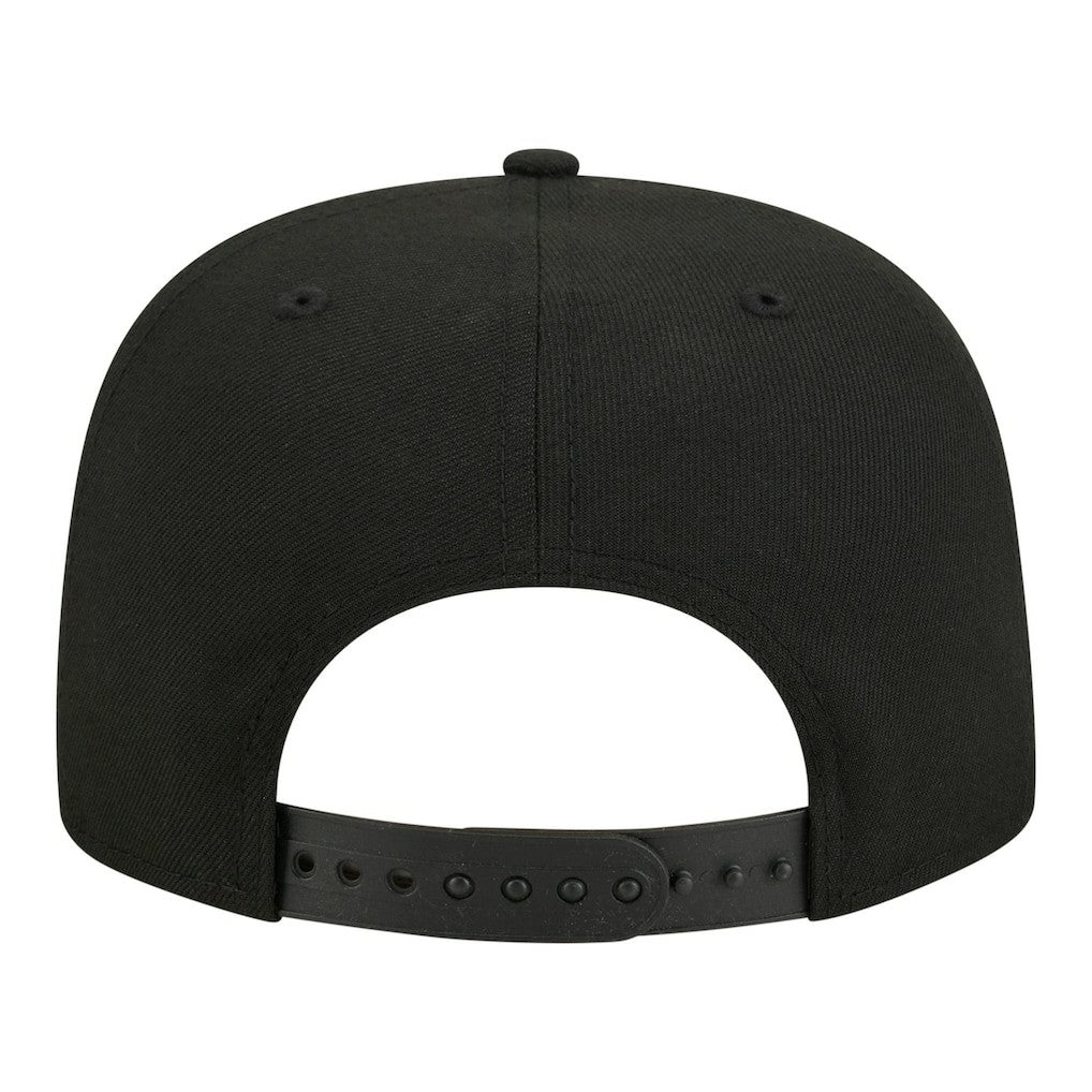 Pittsburgh Steelers New Era Super Bowl Ring 9FIFTY A-Frame Adjustable Hat Black