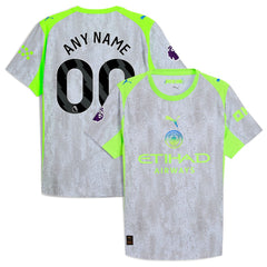 Manchester City 2025/26 Third Custom Jersey Green/Neon Green