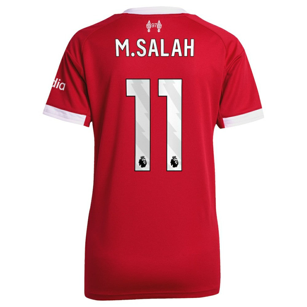 Mohamed Salah Liverpool Women's 2025/26 Home Replica Jersey Red