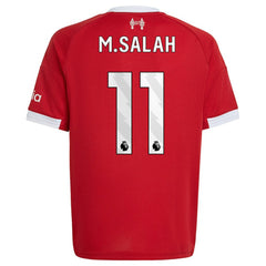 Mohamed Salah Liverpool Youth 2025/26 Home Replica Jersey Red