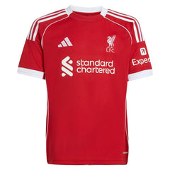 Virgil van Dijk Liverpool Youth 2025/26 Home Replica Jersey Red