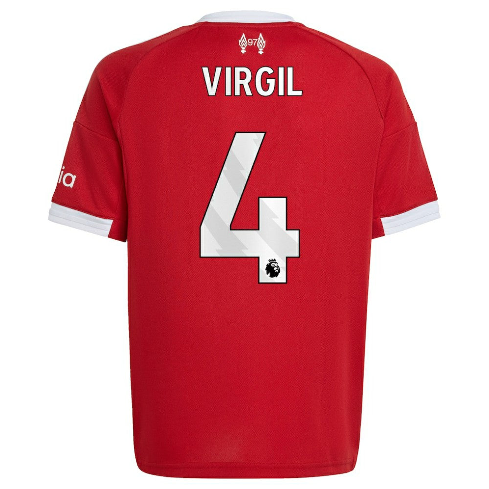 Virgil van Dijk Liverpool Youth 2025/26 Home Replica Jersey Red