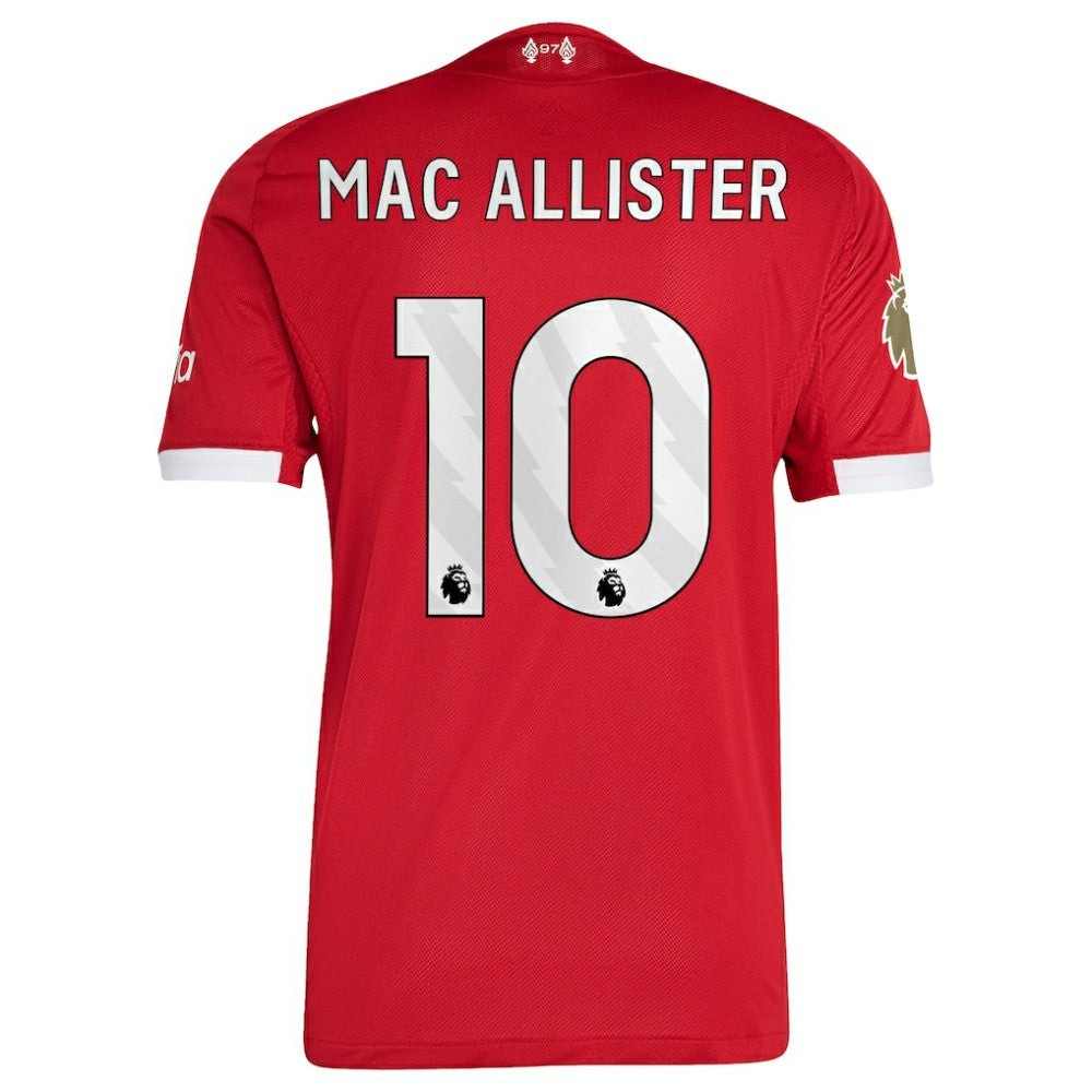Alexis Mac Allister Liverpool 2025/26 Home Jersey Red