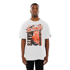 San Francisco Giants New Era Big Graphic Domestic T-Shirt - White T-shirts