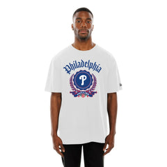 Philadelphia Phillies New Era Fleur Domestic T-Shirt - White T-shirts